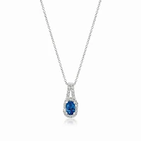 Le Vian® Blueberry Sapphire™in 14K Vanilla Gold® Pendant TRBQ 2 | Hannoush Jewelers