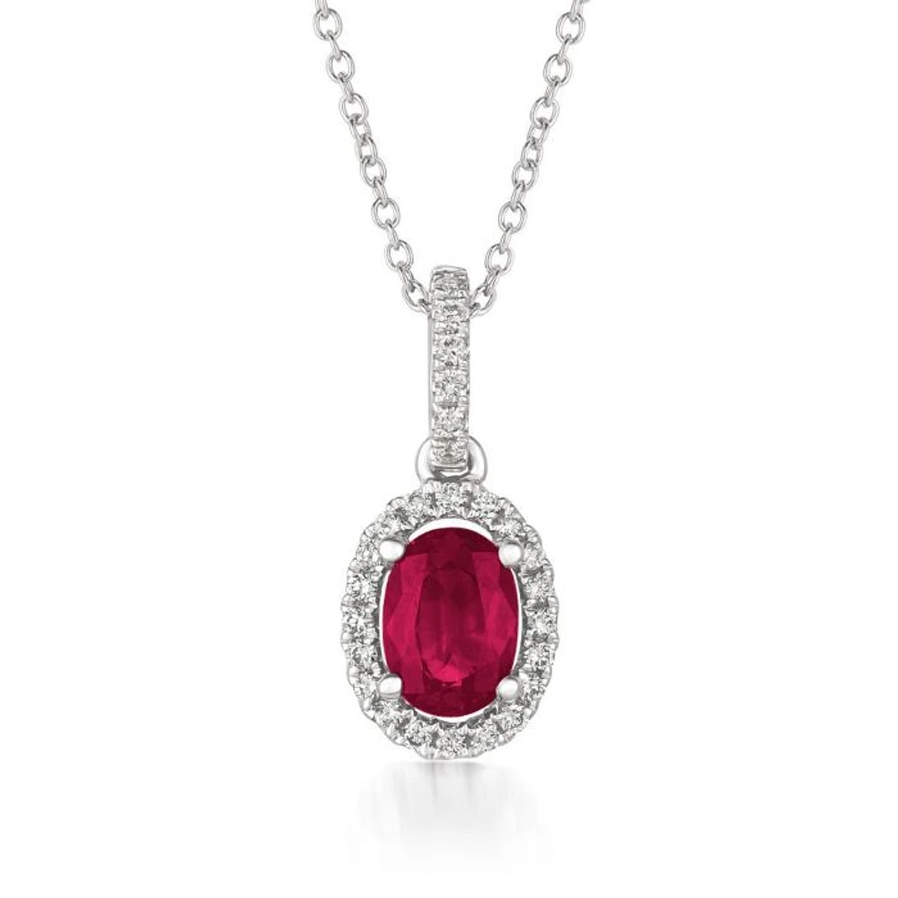 Le Vian® Passion Ruby™ and Vanilla Diamonds® Pendant TRQV 7 | Hannoush Jewelers