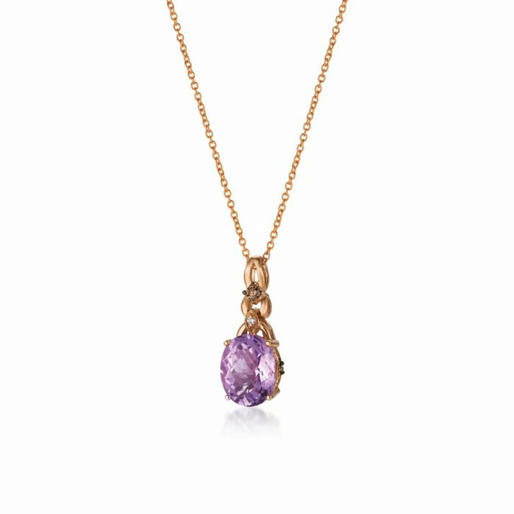 Le Vian Chocolatier® Grape Amethyst™ and Diamond Pendant WJBJ 106 | Hannoush Jewelers