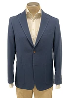 Men's Sport Coat Modern Cut - BLUE 100% COTTON