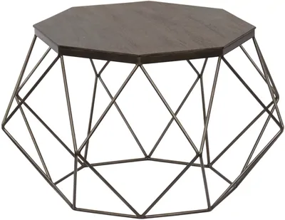 Roscoe Metal Base Coffee Table