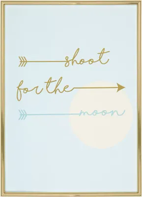 Shoot For The Moon Wall Decor