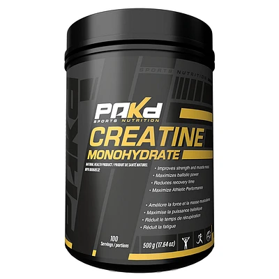 PAKD 500g Creatine Monohydrate