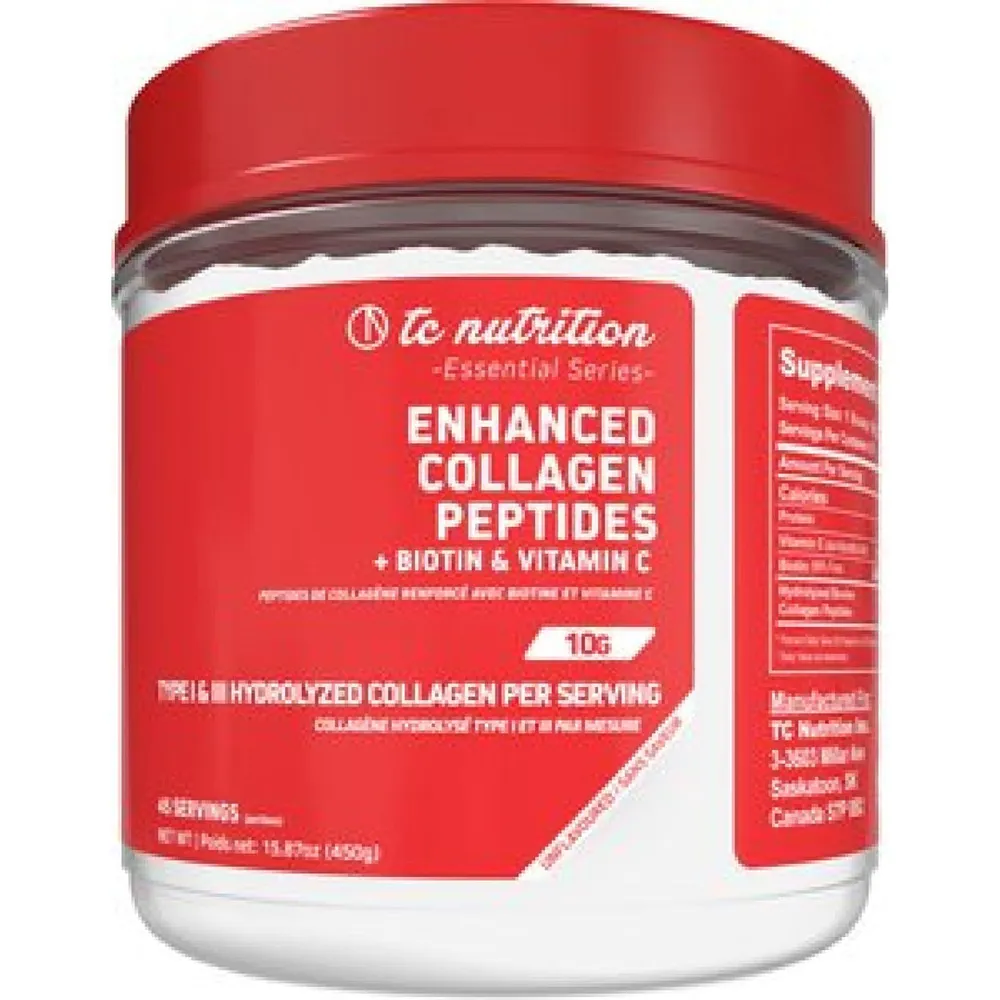 TC Nutrition Enhanced Collagen Peptides 450g Unflavored