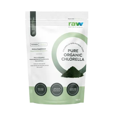Raw Nutritional Organic Chlorella 180g