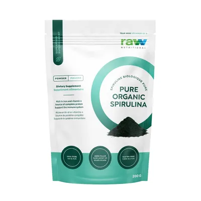 Raw Nutritional Organic Spirulina 200g