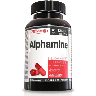 PEScience Alphamine 60 capsules short date 12/23