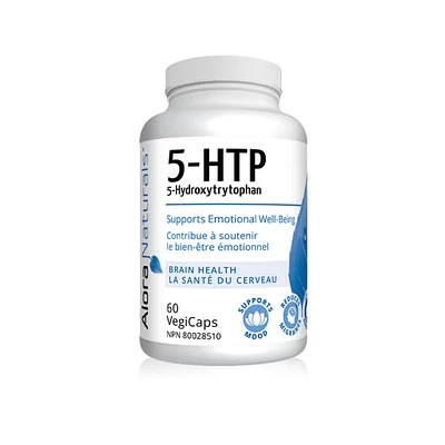 Alora Naturals 5-HTP 100mg 60 capsules