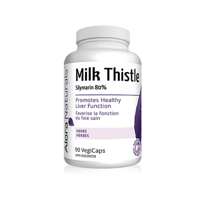 Alora Naturals Milk Thistle 90 capsules