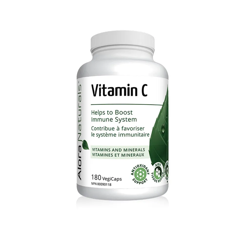 Alora Naturals Vitamin C 500mg 180 capsules