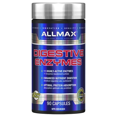 Allmax Digestive Enzymes 90 ct