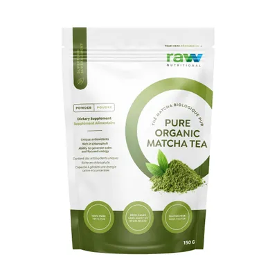 Raw Nutritional Organic Matcha Tea 150g