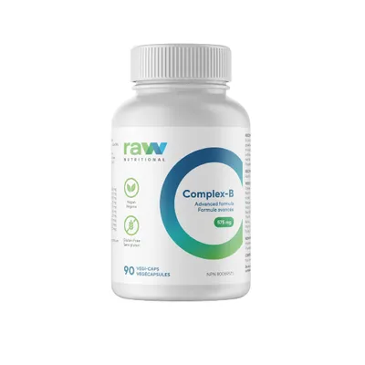 Raw Nutritional Vitamin B Complex 90 capsules