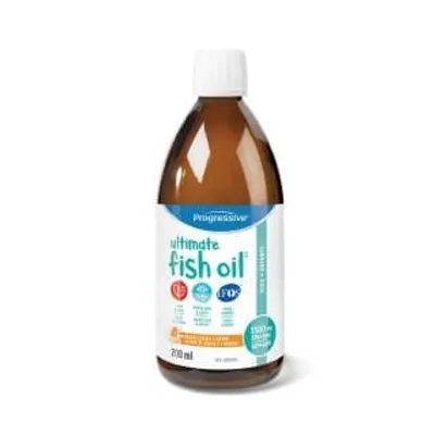 Progressive Ultimate Fish Oil For Kids 200ml Orange Cream