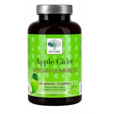 New Nordic Apple Cider Vinegar Vegan Gummies