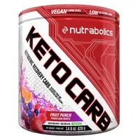 Nutrabolics KetoCarb 420g Fruit Punch