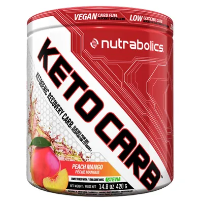 Nutrabolics KetoCarb 420g Peach Mango