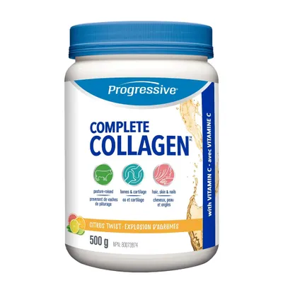 Progressive Complete Collagen 500g Citrus Twist