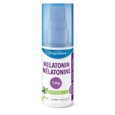 Progressive Melatonin 1mg 58ml Natural Mint