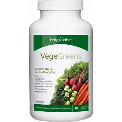 Progressive VegeGreens 180 capsules
