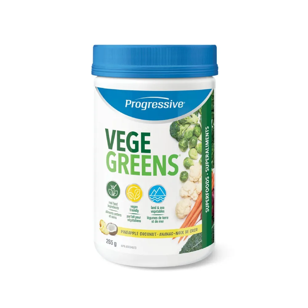 Progressive VegeGreens 265g Pineapple Coconut