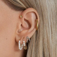 Double Take Hoops Hypoallergenic Earrings | Rowan