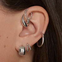 Small Flex Hoops Hypoallergenic Earrings | Rowan