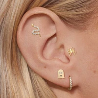 Spooky Spider Studs Hypoallergenic Earrings | Rowan