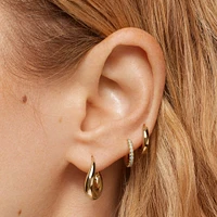 Essential Hoops 10mm Hypoallergenic Earrings | Rowan