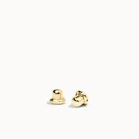 Red Enamel Heart Studs | Rowan
