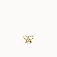 14k Wrap It With A Bow Flat Back Stud Hypoallergenic Earrings | Rowan