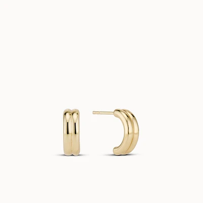 Daylight Double Hoops Hypoallergenic Earrings | Rowan