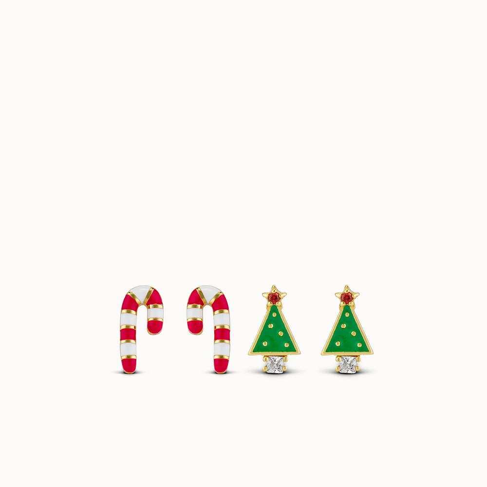 Christmas Essentials Set Hypoallergenic Earrings | Rowan