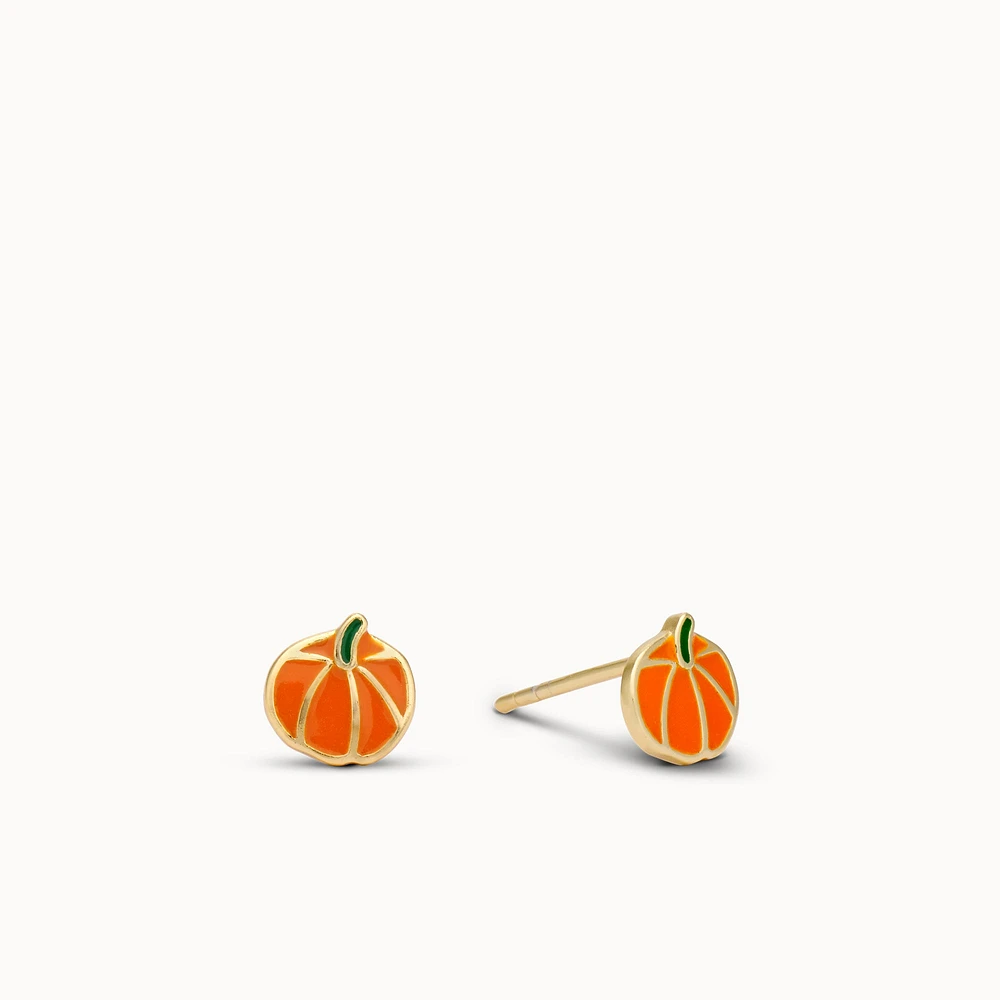 The Great Rowan Pumpkin Studs Hypoallergenic Earrings | Rowan