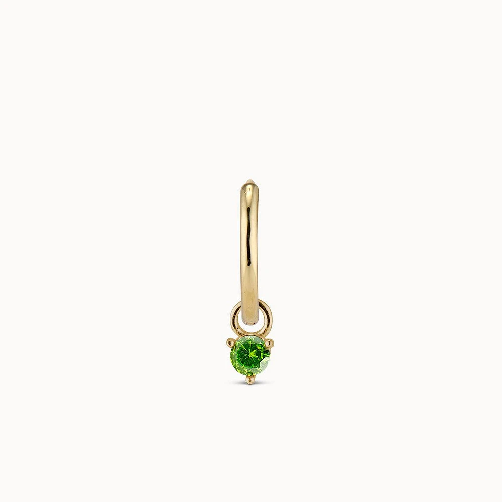 August Birthstone Charm Hypoallergenic Earrings | Rowan