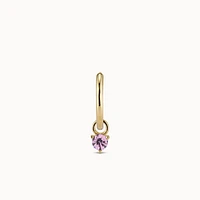 October Birthstone Charm Hypoallergenic Earrings | Rowan