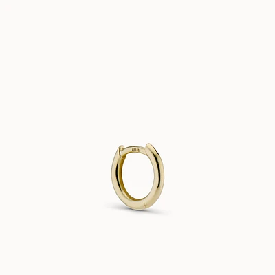 14k Plain Round Hoop 12mm Hypoallergenic Earrings | Rowan