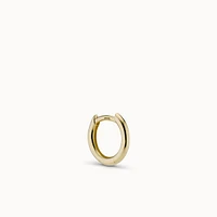 14k Plain Round Hoop 12mm Hypoallergenic Earrings | Rowan