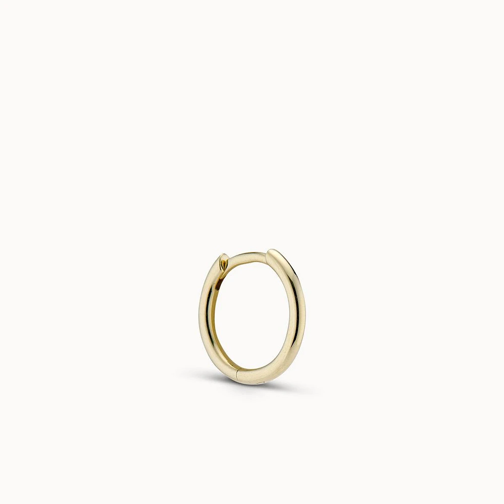 14k Plain Round Hoops 14mm Hypoallergenic Earrings | Rowan