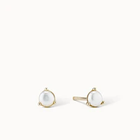 14k Pearl Stud Hypoallergenic Earrings | Rowan