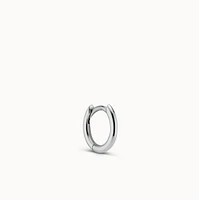 14k Plain Round Hoop 12mm Hypoallergenic Earrings | Rowan