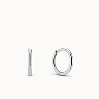 14k Plain Round Hoops 14mm Hypoallergenic Earrings | Rowan