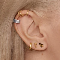 Double Ear Cuff Hypoallergenic Earrings | Rowan