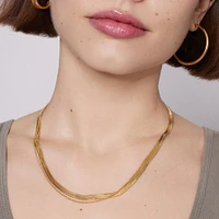 Loose Rope Chain 16” Hypoallergenic Necklace | Rowan