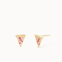 Pizza Stud Hypoallergenic Earrings | Rowan