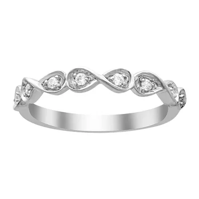 LADIES STACKABLE RINGS 1/ CT ROUND DIAMOND 14K GOLD