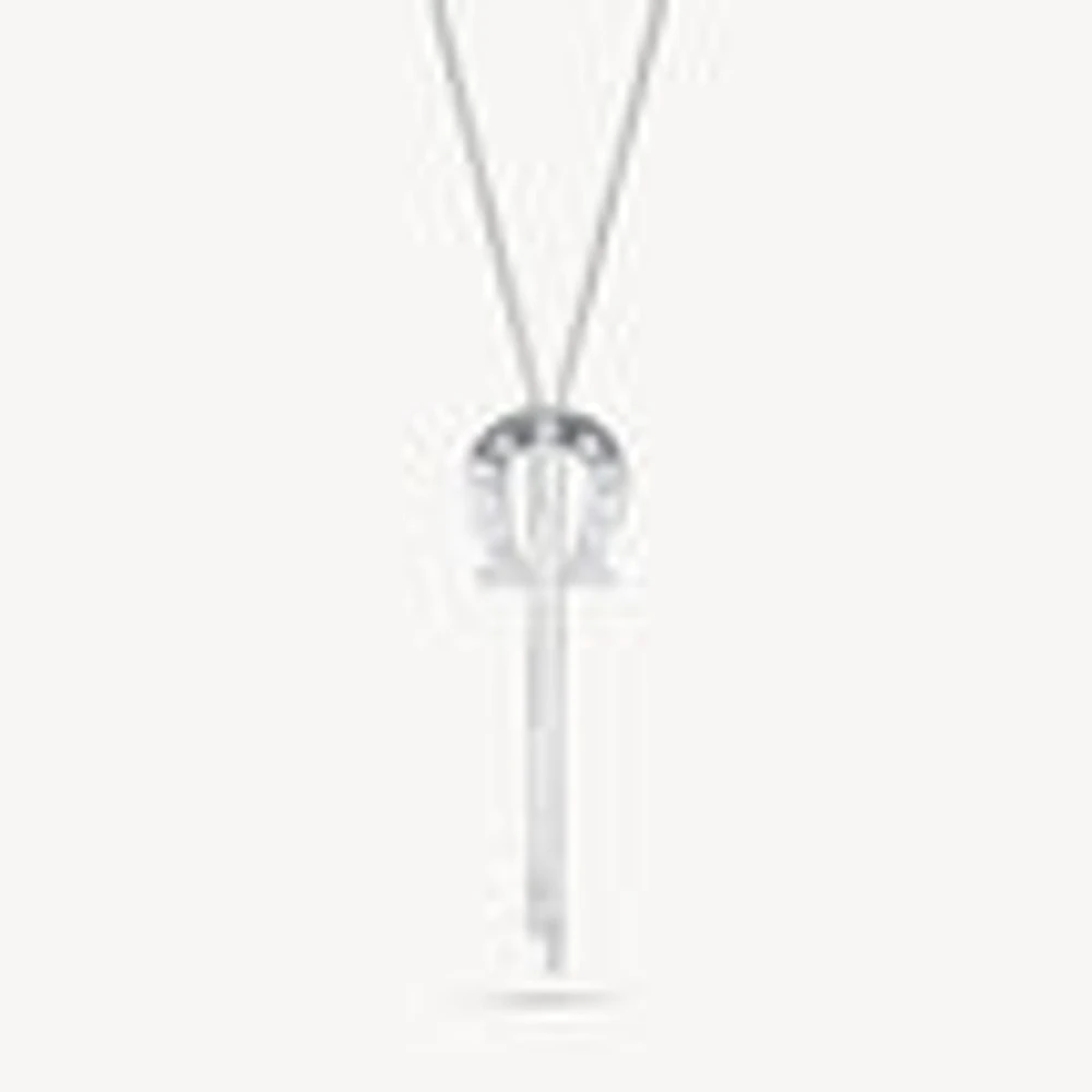 Horseshoe Bolo Tie Necklace