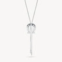 Horseshoe Bolo Tie Necklace