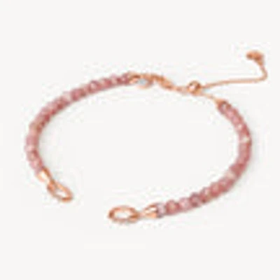 Rhodochrosite Charm Bracelet Base