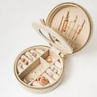 Linen Jewellery Case